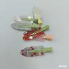 Summer fresh and clean invisible hair clips made of acrylic material, with colorful transparent fruit hair clips. The side clips are exquisite and cute, with a girlish heart Item Picture